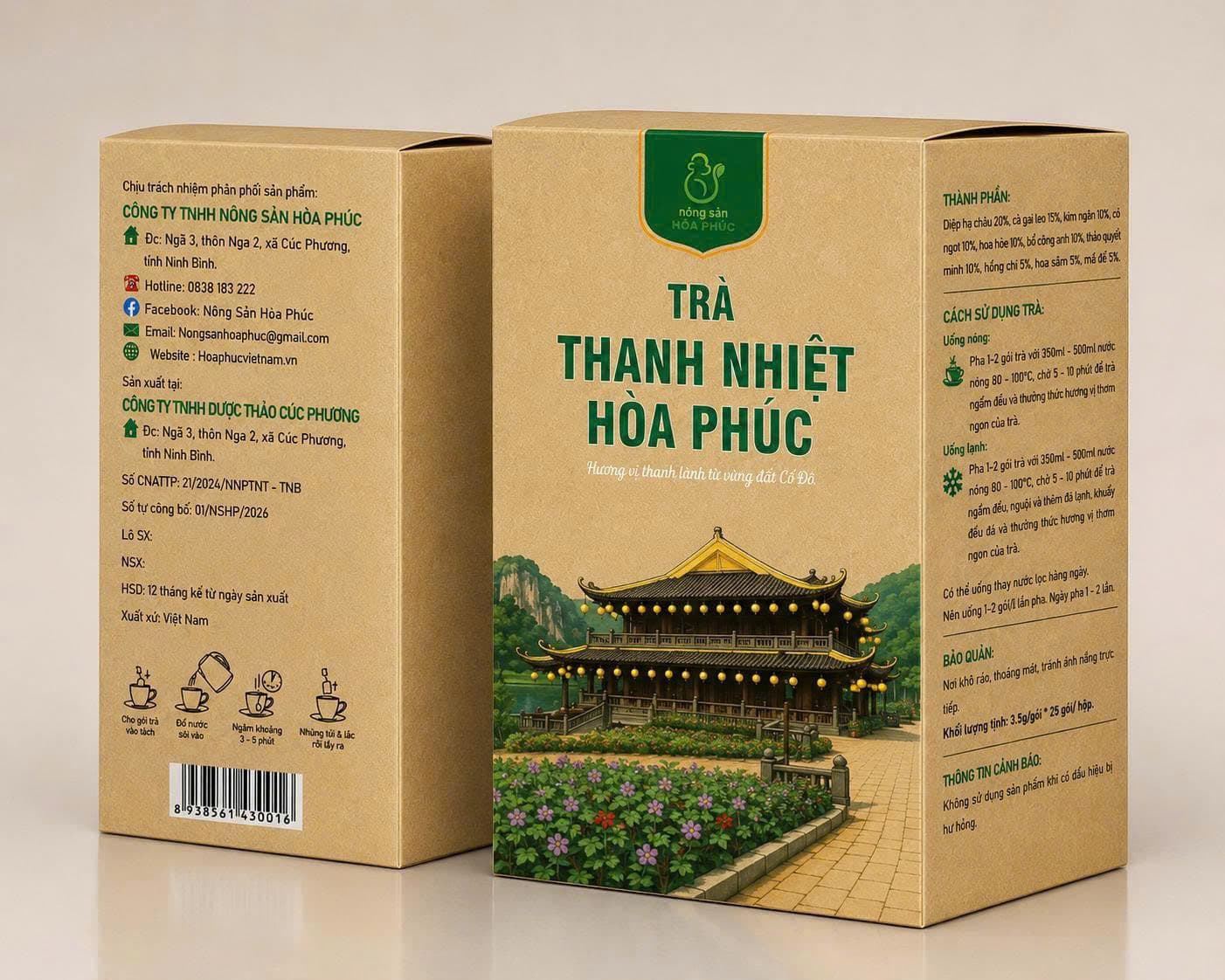 Trà Thanh Nhiệt Hòa Phúc